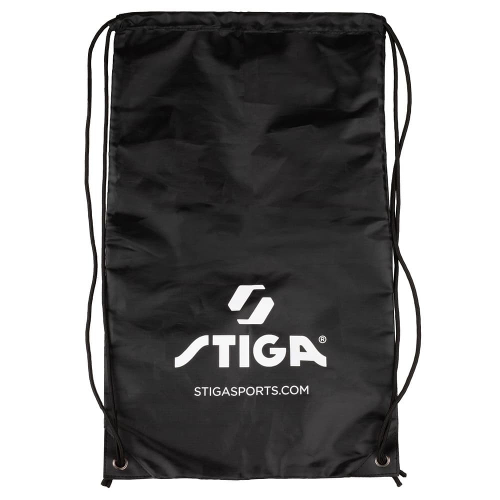 Racket Drawstring Bag Black